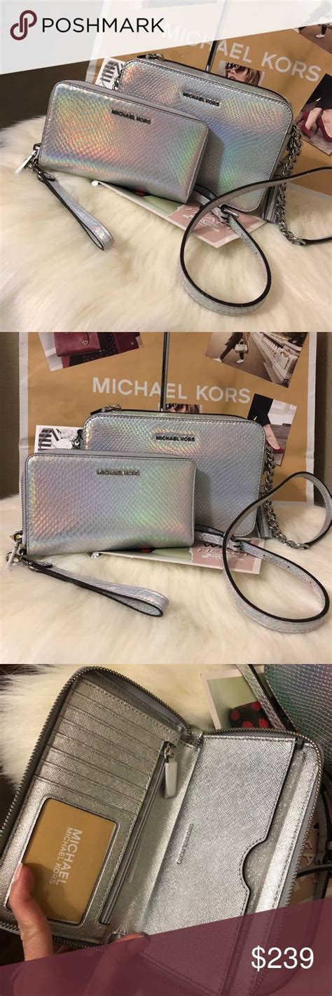 michael kors holographic wallet|Michael Kors Wallet.